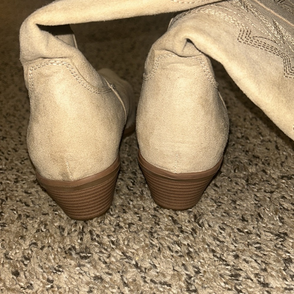 Madden girl Redford sand colored cowboy boots size 8.5 - Picture 6 of 8